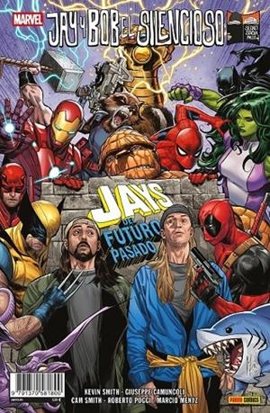 JAY Y BOB EL SILENCIOSO, JAYS DEL FUTURO PASADO | 9791370581800 | Smith, Kevin / Camuncoli, Giuseppe | Librería online de Figueres / Empordà