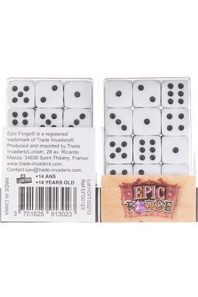 DADOS DE 6 CARAS JUEGO DE 36 12 MM BLANCO | 3701625913023 | Llibreria online de Figueres i Empordà