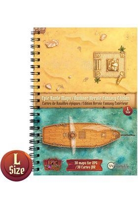 LIBRO DE MAPAS DE BATALLA : HEROIC FANTASY EDITION | 3701625913283 | Llibreria online de Figueres i Empordà