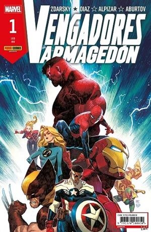 VENGADORES. ARMAGEDON #01 DE 05 | 9791370580810 | Zdarsky, Chip / Diaz, Delio / Alpizar, Frank | Llibreria online de Figueres i Empordà