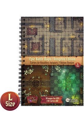 LIBRO DE MAPAS DE BATALLA : MAZMORRAS (297X218 MM) | 3701625913207 | Llibreria online de Figueres i Empordà