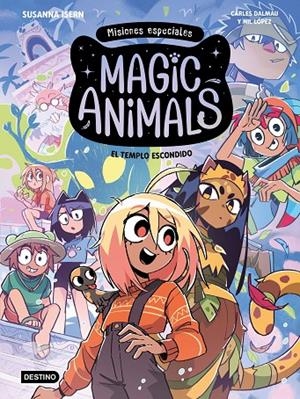 Magic Animals. Misiones especiales #02. El templo escondido | 9788408326427 | Isern, Susanna/Dalmau, Carles/López, Nil | Llibreria online de Figueres i Empordà