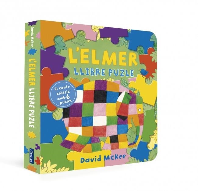 L'Elmer. Llibre joguina - L'Elmer. El llibre puzle | 9788448874131 | McKee, David | Librería online de Figueres / Empordà