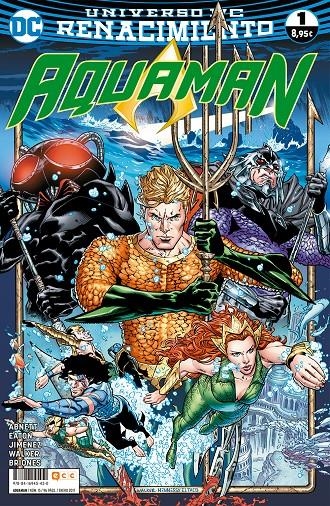 Aquaman #015/01 (Renacimiento) | 9788416945450 | Abnett, Dan/Briones, Philipee | Llibreria online de Figueres i Empordà