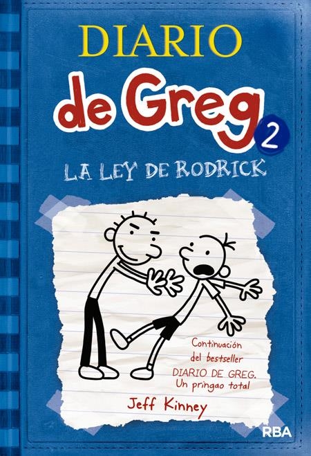 Diario de Greg #02. La ley de Rodrick | 9788498674019 | Kinney, Jeff | Llibreria online de Figueres i Empordà