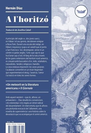 A l'horitzó | 9788417339319 | Díaz, Hernán | Librería online de Figueres / Empordà