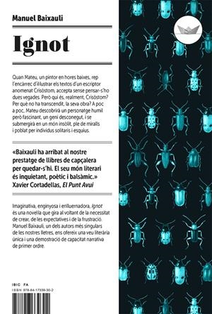 Ignot (CAT) | 9788417339302 | Baixauli Mateu, Manuel | Llibreria online de Figueres i Empordà