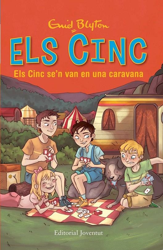 Els Cinc se'n van en una caravana | 9788426143181 | Blyton, Enid | Llibreria online de Figueres i Empordà