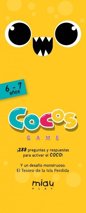 Cocos game 6-7 años | 9788416082209 | Orozco, María José/Ramos, Ángel Manuel/Rodríguez, Carlos Miguel | Llibreria online de Figueres i Empordà