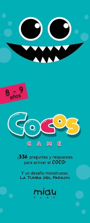 Cocos game 8-9 años | 9788416082223 | Orozco, María José/Ramos, Ángel Manuel/Rodríguez, Carlos Miguel | Llibreria online de Figueres i Empordà