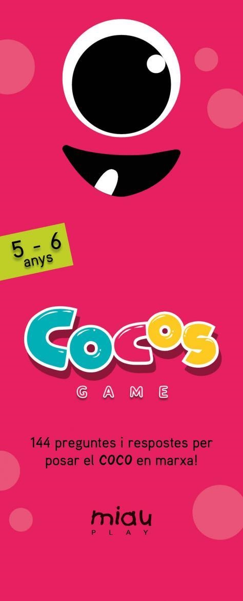Cocos game 5-6 años | 9788416082261 | Orozco, María José/Ramos, Ángel Manuel/Rodríguez, Carlos Miguel | Librería online de Figueres / Empordà