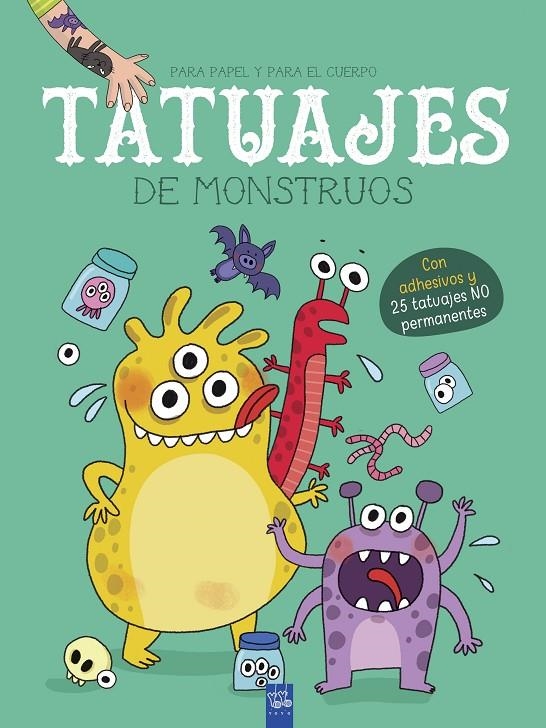 Tatuajes de monstruos | 9788408219163 | YOYO | Llibreria online de Figueres i Empordà