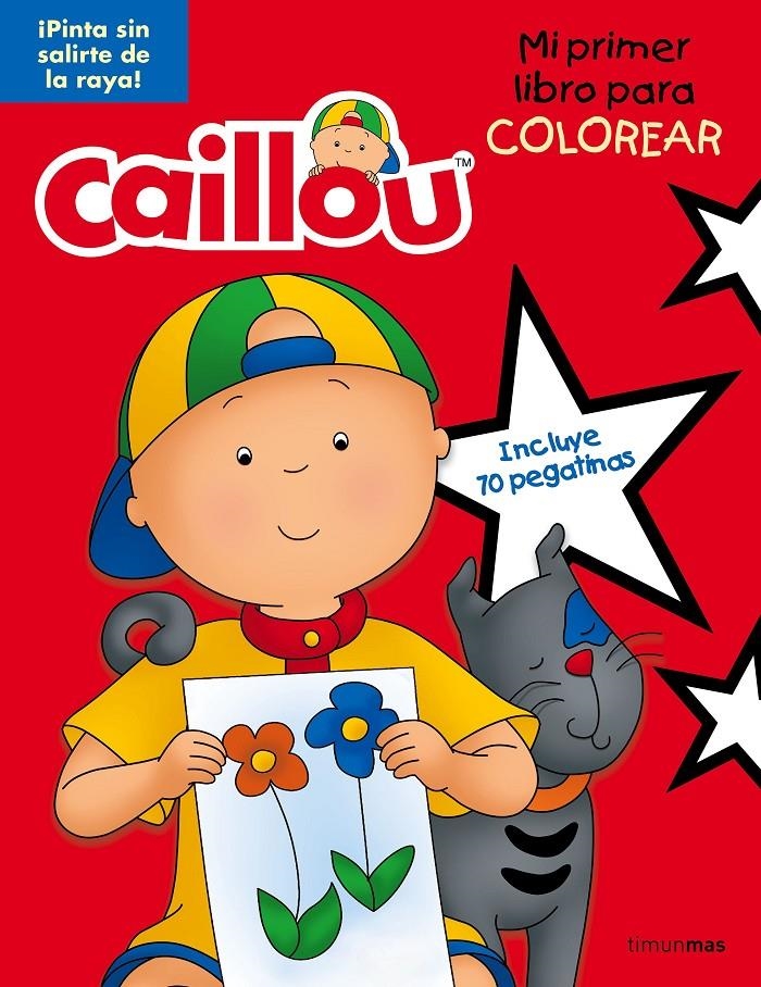 Caillou. Mi primer libro para colorear | 9788408160236 | Chouette Publishing | Llibreria online de Figueres i Empordà