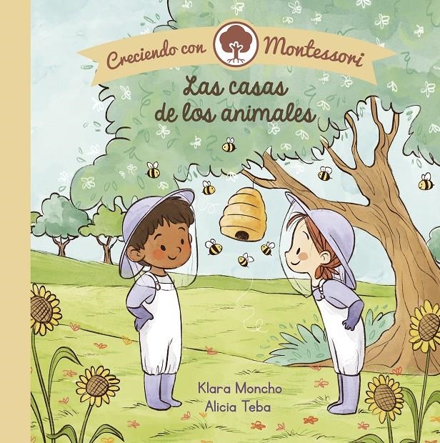 Las casas de los animales (Creciendo con Montessori. Pequeñas manitas) | 9788448855055 | Moncho, Klara/Teba, Alicia | Llibreria online de Figueres i Empordà