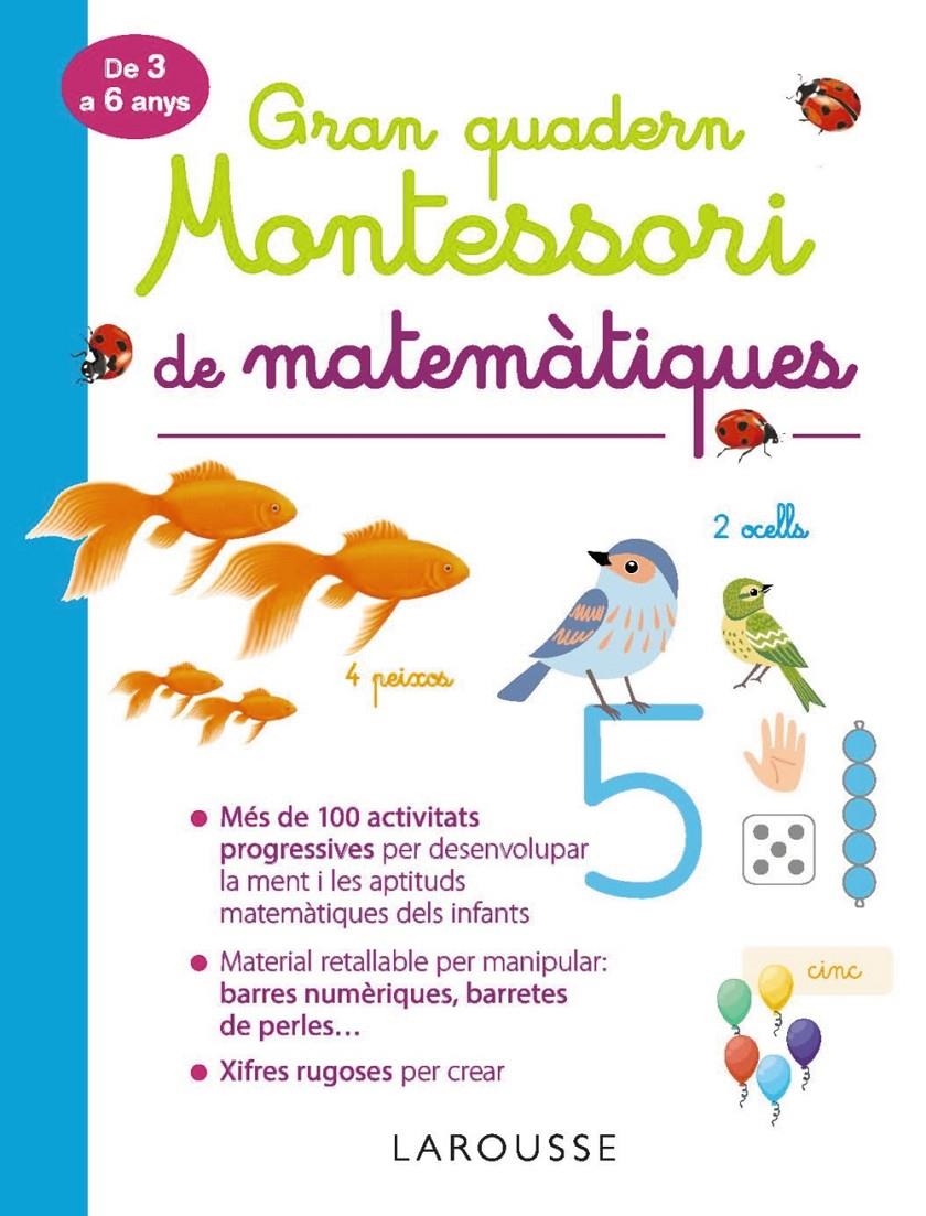 Gran quadern Montessori de matemàtiques | 9788417720292 | Larousse Editorial | Librería online de Figueres / Empordà