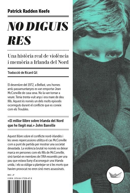 No diguis res | 9788417339470 | Keefe, Patrick Radden | Librería online de Figueres / Empordà