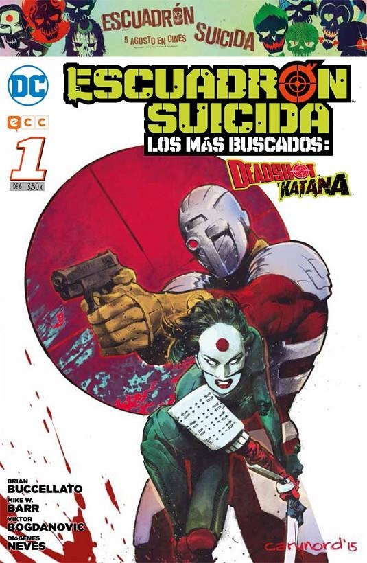 Escuadrón Suicida: Deadshot/Katana - Los más buscados núm. 01 | 9788416796670 | Buccellato, Brian/W. Barr, Mike | Librería online de Figueres / Empordà