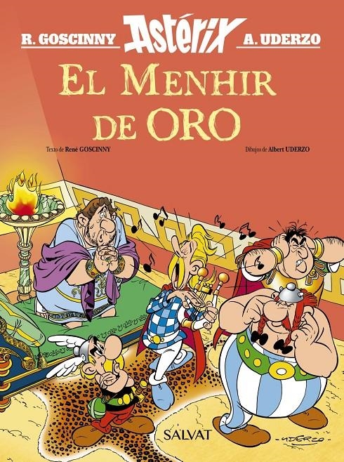 El Menhir de Oro (Astérix) | 9788469629673 | Goscinny, René | Librería online de Figueres / Empordà