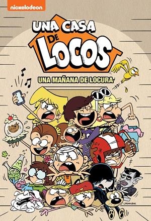Una mañana de locura (Una casa de locos. Cómic) | 9788448856595 | Nickelodeon, | Llibreria online de Figueres i Empordà
