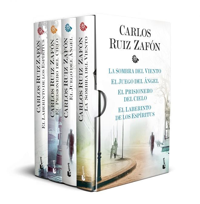 Estuche Tetralogía La Sombra del Viento | 9788408235309 | Ruiz Zafón, Carlos | Llibreria online de Figueres i Empordà