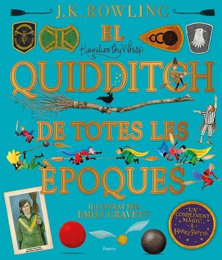 El quidditch de totes les èpoques (il·lustrat) | 9788417879426 | Rowling, J. K. | Librería online de Figueres / Empordà