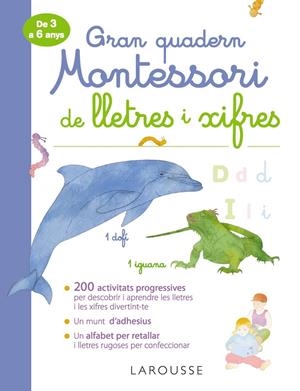 Gran quadern Montessori de lletres i xifres | 9788417720315 | Larousse Editorial | Librería online de Figueres / Empordà