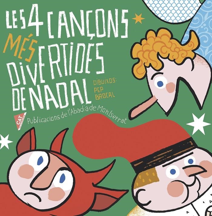Les 4 cançons més divertides de Nadal | 9788498839333 | Varios autores | Librería online de Figueres / Empordà