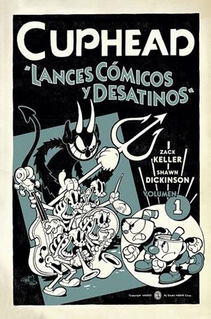 CUPHEAD #01. LANCES CÓMICOS Y DESATINOS | 9788467943818 | Keller, Zack/Dickinson, SHawn | Llibreria online de Figueres i Empordà
