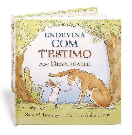 Endevina com t'estimo desplegable | 9788416126590 | McBratney, Sam | Llibreria online de Figueres i Empordà