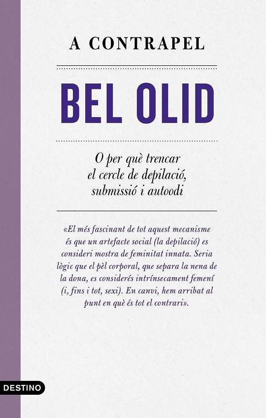 A contrapel | 9788497103039 | Olid, Bel | Librería online de Figueres / Empordà
