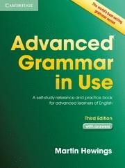 Advanced Grammar in Use Book with Answers 3rd Edition | 9781107697386 | Hewings, Martin | Llibreria online de Figueres i Empordà