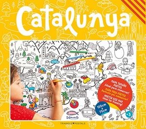 Catalunya, mapa para colorear | 9788484788522 | VVAA | Librería online de Figueres / Empordà