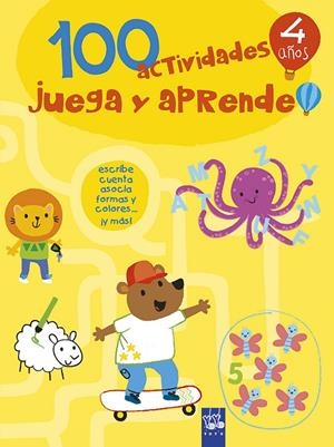 100 actividades juega y aprende 4 años | 9788408221418 | YOYO | Llibreria online de Figueres i Empordà