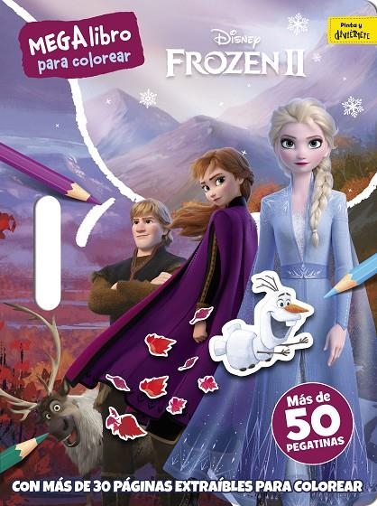 Frozen 2. Megalibro para colorear | 9788418335075 | Disney | Librería online de Figueres / Empordà