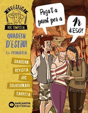 Investiga amb Roc Tempesta 6è. Posa't a punt per a 1r d'ESO | 9788448954338 | Murillo, Núria/Baró, Santi | Llibreria online de Figueres i Empordà