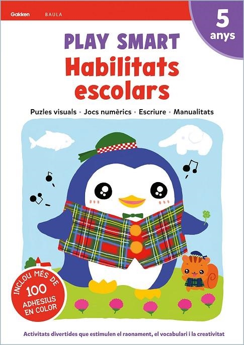 Play Smart Habilitats escolars 5 anys | 9788447944194 | Equip Gakken | Llibreria online de Figueres i Empordà