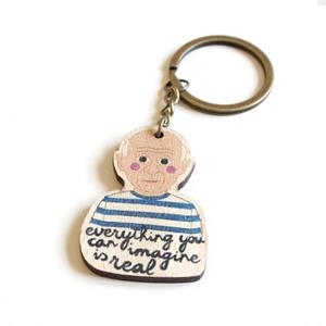 LLAVERO DE MADERA PICASSO WOODY | 8425374160044 | Llibreria online de Figueres i Empordà