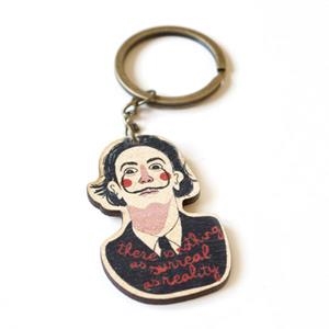 LLAVERO DE MADERA DALI LLAVERO WOODY | 8425374160051 | Llibreria online de Figueres i Empordà