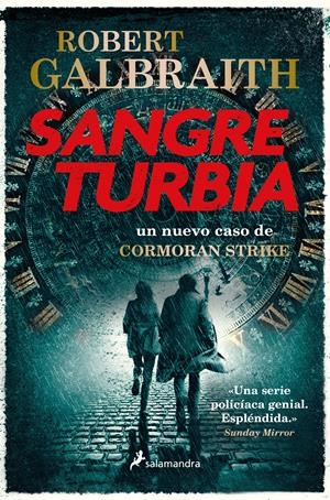 Sangre turbia (Cormoran Strike #05) | 9788418107917 | Galbraith, Robert | Llibreria online de Figueres i Empordà