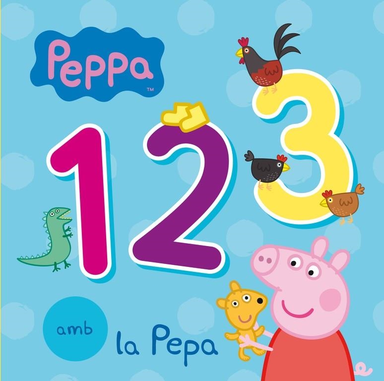 123 amb la Pepa (La Porqueta Pepa. Tot cartró) PEPPA PIG | 9788448842925 | VVAA | Llibreria online de Figueres i Empordà