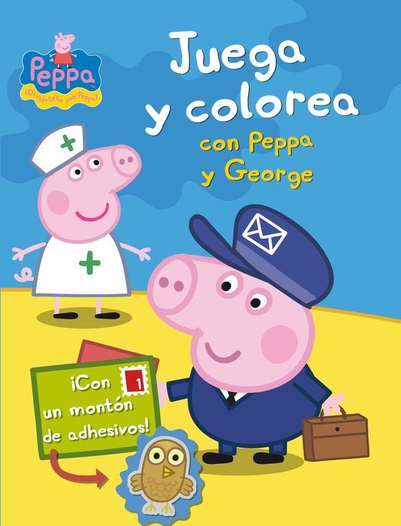 Juega y colorea con Peppa y George (Peppa Pig. Actividades) | 9788401906763 | VVAA | Llibreria online de Figueres i Empordà