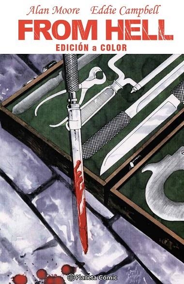 From Hell Edición a color (novela gráfica) | 9788413422978 | Moore, Alan/Campbell, Eddie | Librería online de Figueres / Empordà