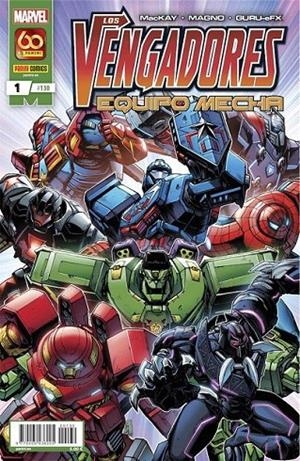 LOS VENGADORES vol.4 #130/01 EQUIPO MECHA | 977000543600500130 | Llibreria online de Figueres i Empordà