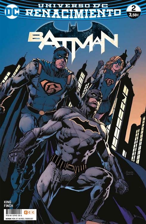 Batman núm. 57/ 2 (Renacimiento) | 9788416945306 | King, Tom | Librería online de Figueres / Empordà