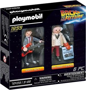 PLAYMOBIL REGRESO AL FUTURO MARTY MCFLY Y DR. EMMETT BROWN | 4008789704597 | Llibreria online de Figueres i Empordà