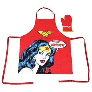 WONDER WOMAN DELANTAL Y MANOPLA PACK | 8435450202629 | Librería online de Figueres / Empordà