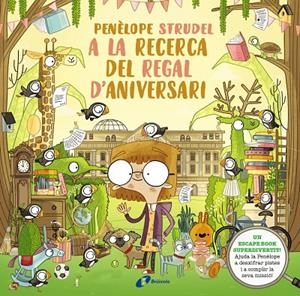 Penèlope Strudel a la recerca del tresor d'aniversari | 9788413490724 | Kearney, Brendan | Librería online de Figueres / Empordà