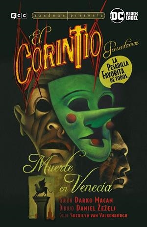 Sandman presenta: El Corintio - Muerte en Venecia | 9788418931246 | Macan, Darko | Llibreria online de Figueres i Empordà