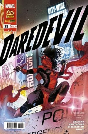 DAREDEVIL #025 | 977000557500100025 | Zdarsky, Chip / Checchetto, Marco / Hawthorne, Mike / Di Benedetto, Adriano / Menyz, Marcio | Librería online de Figueres / Empordà