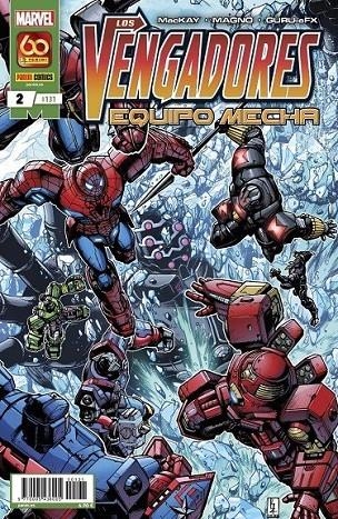 LOS VENGADORES vol.4 #131/02. EQUIPO MECHA | 977000543600500131 | VVAA | Llibreria online de Figueres i Empordà